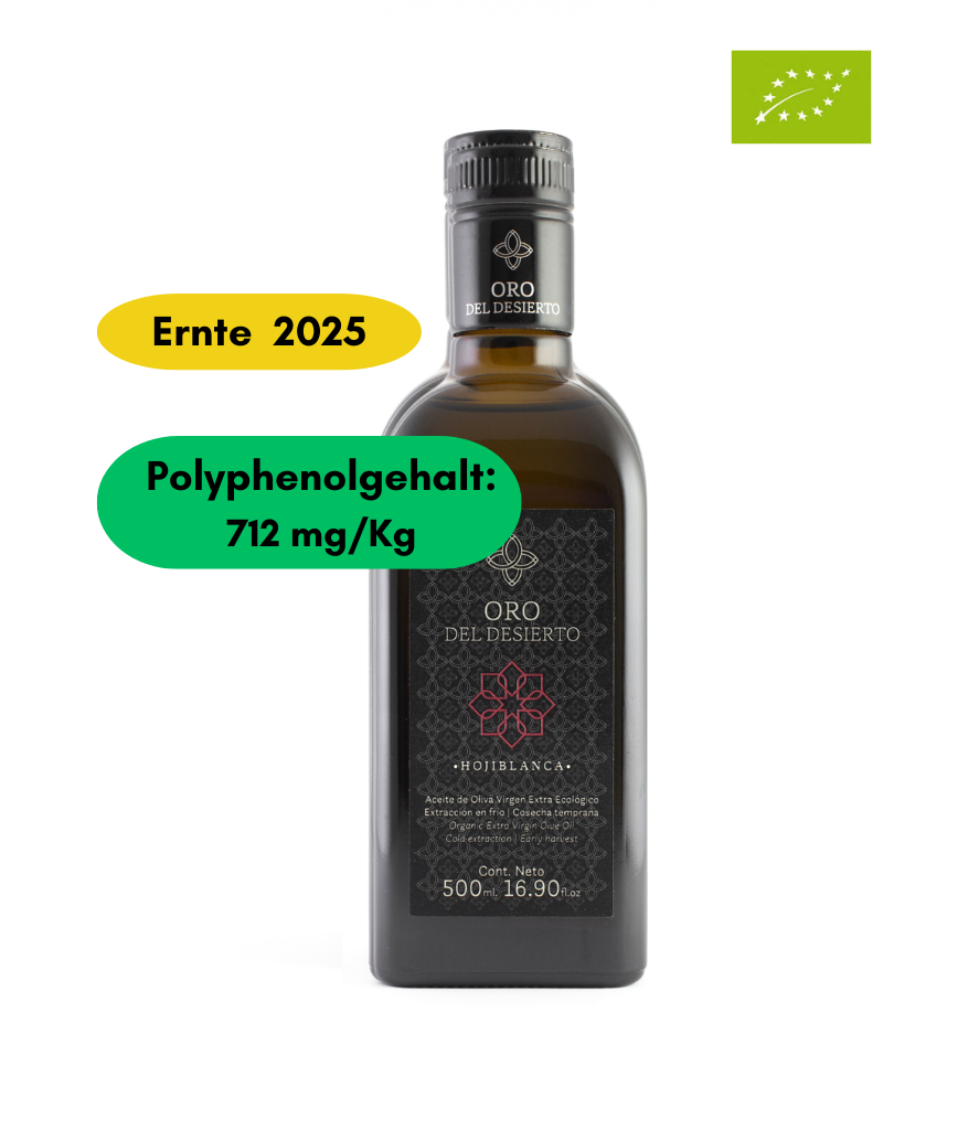 Oro del Desierto - Hojiblanca (BIO) - Ernte 2025